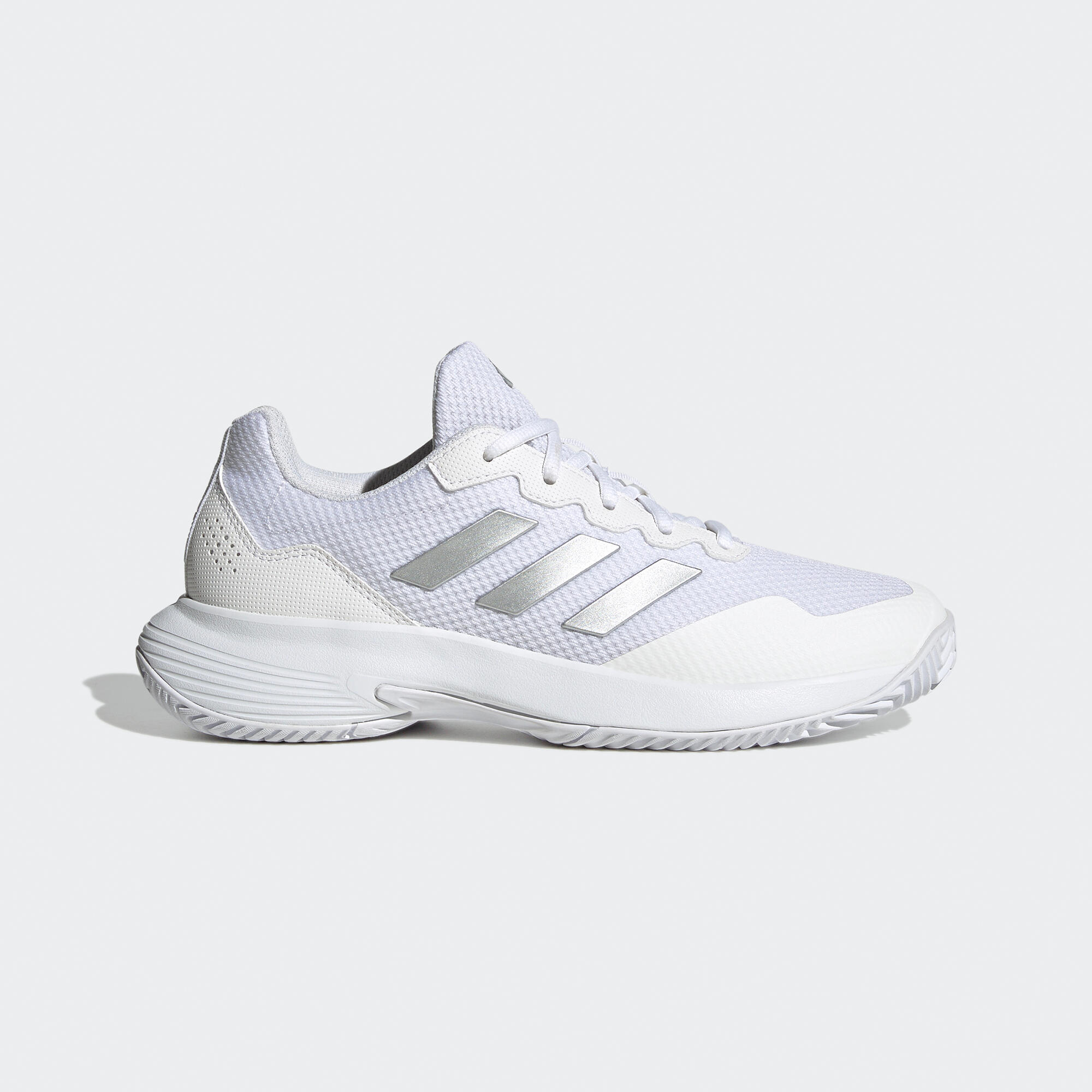 zapatillas-de-tenis-mujer-multipista-gamecourt-blanco-plateado zapatillas-de-tenis-mujer-multipista-gamecourt-blanco-plateado